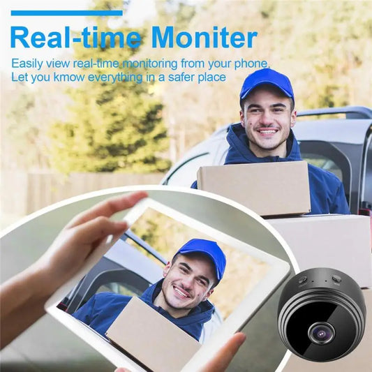 Mini Camera WiFi 1080P Magnetic Network Security Camera Video Smart Home Mini Camera for Surveillance with Battery