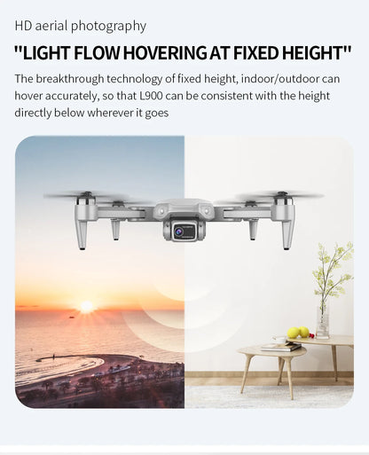 LYZRC Drone L900 Pro 4K Professional 5G GPS HD Dual Camera Photography Brushless Foldable Quadcopter RC Distance 1.2KM Rc Drones