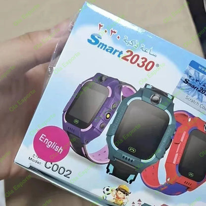 Kids Smart Watch 2G SOS GPS Location Sim Card Call Smart Watch Camera Waterproof Watch Gift For Ios Android Children Gifts 2025