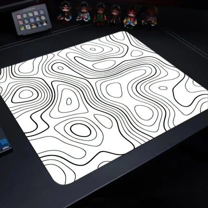Fluid Mouse Pad 22X18 40X45 Square Computer Accessories Office Game Table Mats Rubber Anti-slip Mousepads Small Decor Desk Pads
