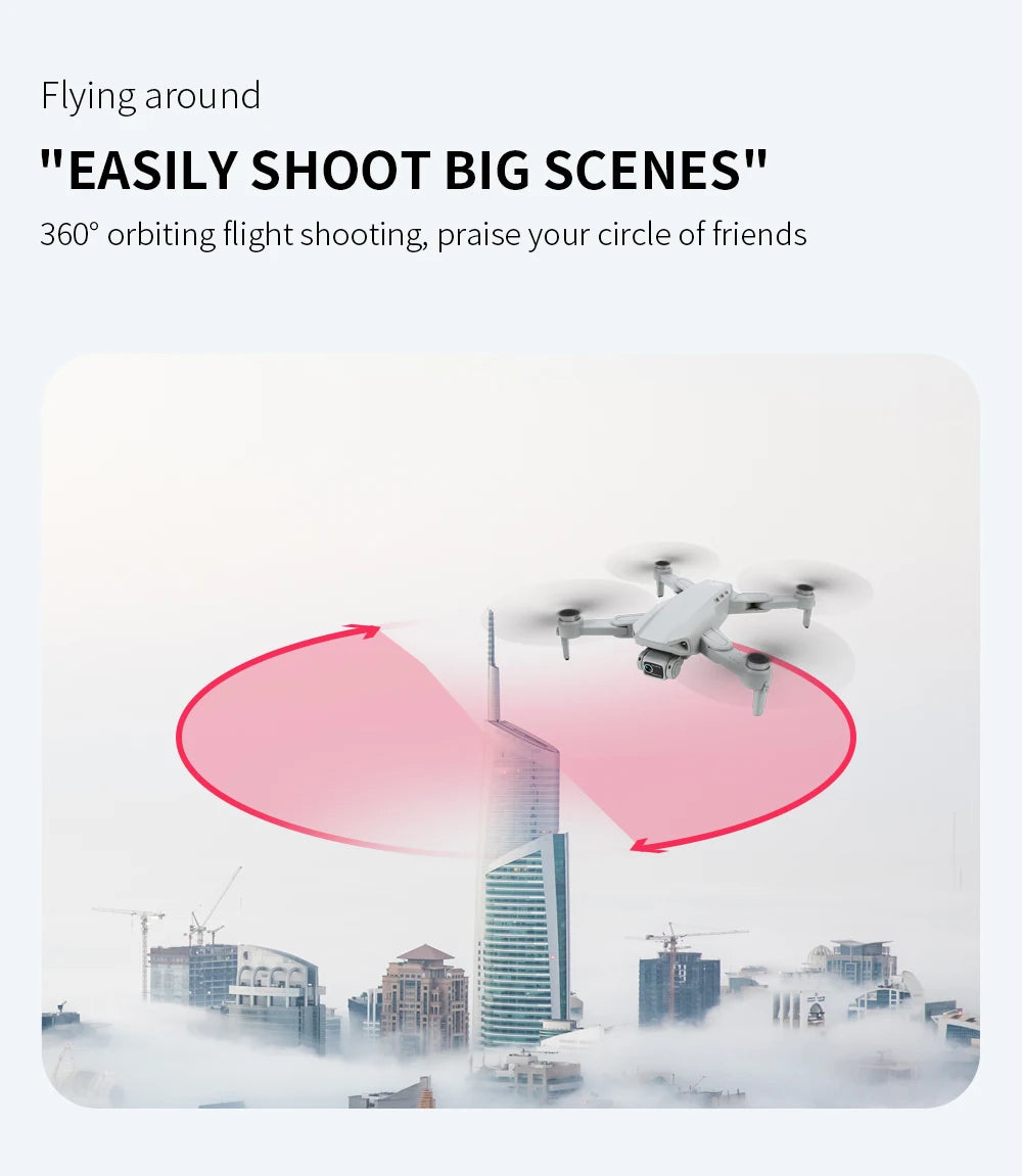 LYZRC Drone L900 Pro 4K Professional 5G GPS HD Dual Camera Photography Brushless Foldable Quadcopter RC Distance 1.2KM Rc Drones