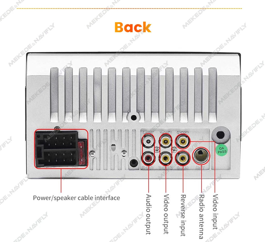 7 Inch HD Touch Screen Intelligent System Car Radio Multimedia Player For Universal Autoradio MP5 Camera TF Card Mirror Link USB