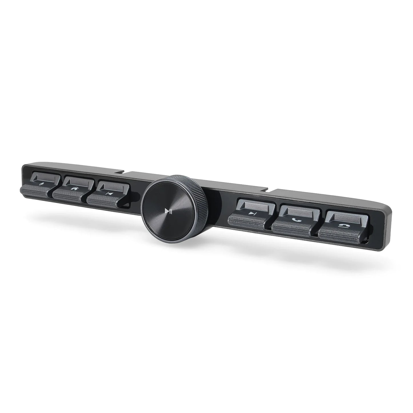 Multimedia Remote Control 7 Keys Blue LED Car Controller Volume Adjuster Phone Call Function Accessories For Navigation Player