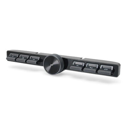 Multimedia Remote Control 7 Keys Blue LED Car Controller Volume Adjuster Phone Call Function Accessories For Navigation Player