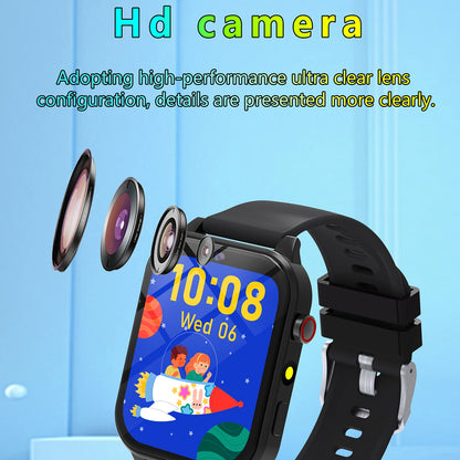 SIMSONLAB New Camera Smart Watch For Kids Games HD Touch Screen Sleep Monitor Flashlight Alarm Clock Partner Birthday Gift Boy