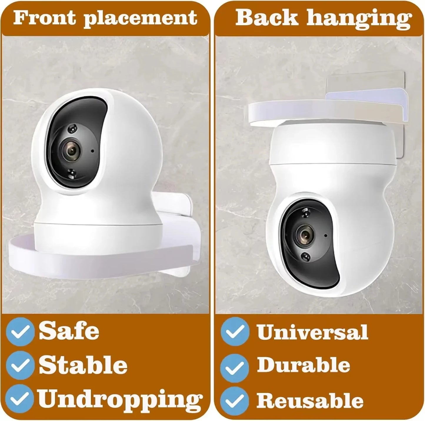Camera Holders Wall-Mounted Monitoring Head Support Household Universal Wall Hanger Living Room Racks Tray Home Storage Holders