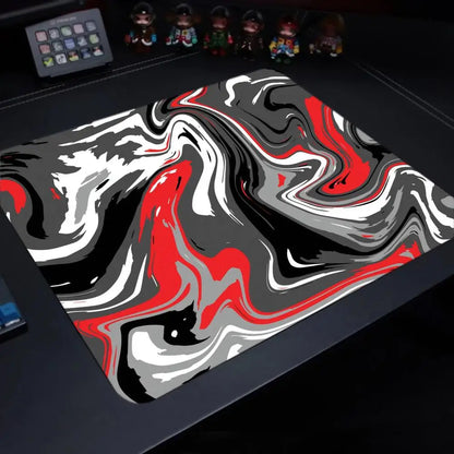 Fluid Mouse Pad 22X18 40X45 Square Computer Accessories Office Game Table Mats Rubber Anti-slip Mousepads Small Decor Desk Pads