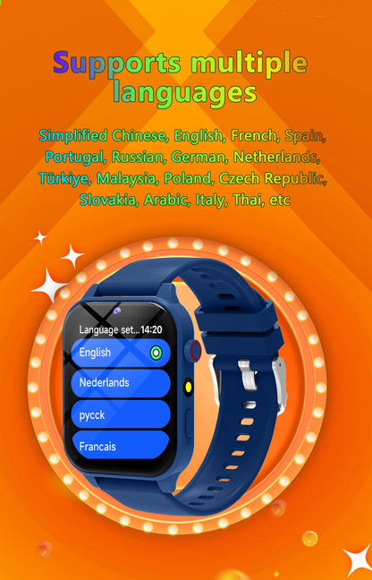 SIMSONLAB New Camera Smart Watch For Kids Games HD Touch Screen Sleep Monitor Flashlight Alarm Clock Partner Birthday Gift Boy