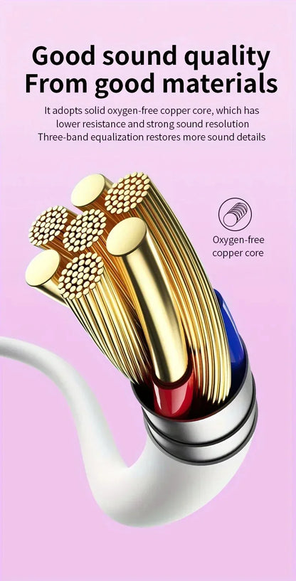 Original Wired Earphones For iPhone 17 16 15 Pro Max In-Ear Earbuds 14 13 12 Headphones For Samsung Xiaomi Headsets Accessories