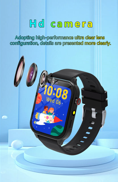 SIMSONLAB New Camera Smart Watch For Kids Games HD Touch Screen Sleep Monitor Flashlight Alarm Clock Partner Birthday Gift Boy
