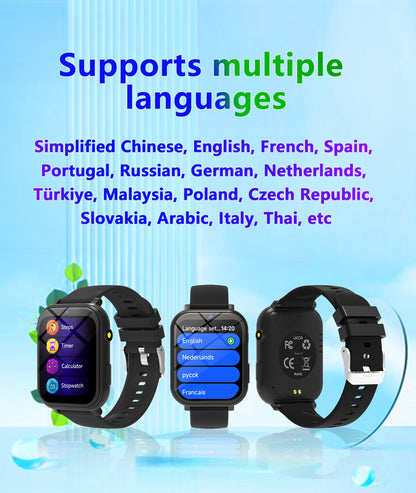 New Fashion Smart Watch For Children Games HD Screen Camera Flashlight Sleep Monitor Alarm Kids Birthday Holiday Gift Boy Girl