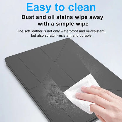 2-in-1 Multifunctional Folding Bluetooth Keyboard with Touchpad & Phone Holder for Tablet/Phone/PC Touch Portable Keyboard