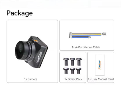 RunCam Phoenix 2 SP V5 Camera DC 5-36V Screen Ratio 4:3/16:9 7.5g 19*19*21mm Night View for RC FPV Racing Drones Toy Parts