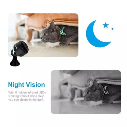 Mini Camera WiFi 1080P Magnetic Network Security Camera Video Smart Home Mini Camera for Surveillance with Battery