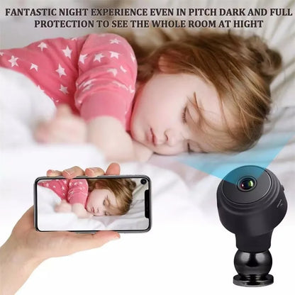 Mini Camera WiFi 1080P Magnetic Network Security Camera Video Smart Home Mini Camera for Surveillance with Battery