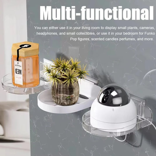 Camera Holders Wall-Mounted Monitoring Head Support Household Universal Wall Hanger Living Room Racks Tray Home Storage Holders