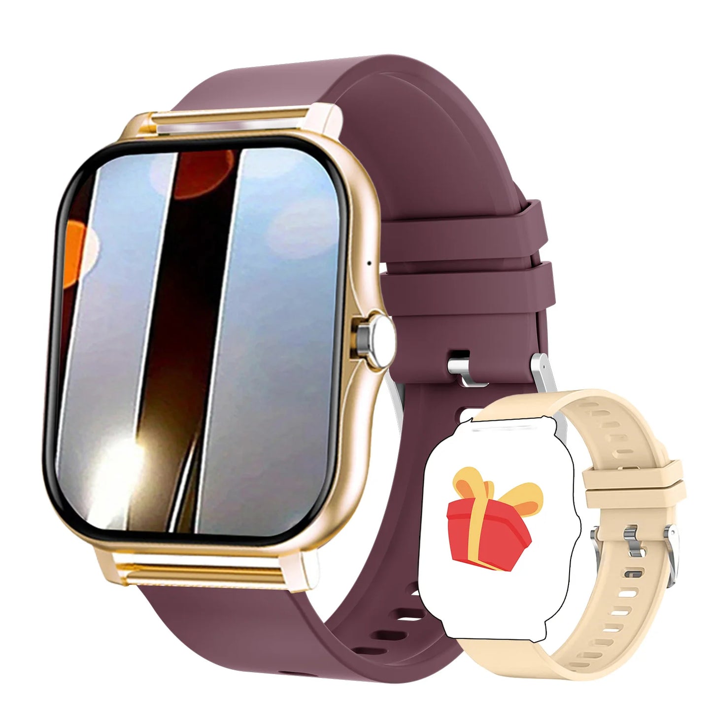 2023 Smart Watch Android Phone 1.44'' Inch Color Screen Bluetooth Call Blood Oxygen/Pressure Monitoring Smart Watch Women Men