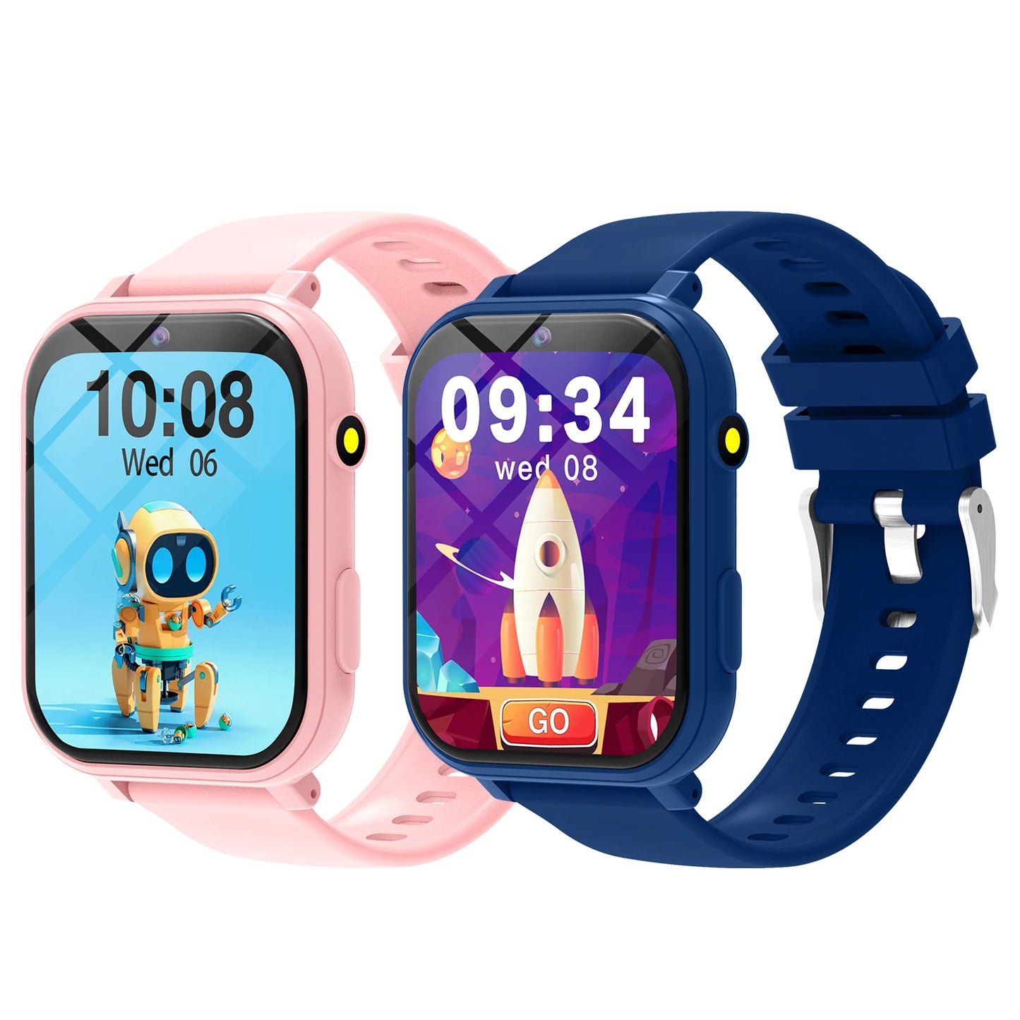 New Fashion Smart Watch For Children Games HD Screen Camera Flashlight Sleep Monitor Alarm Kids Birthday Holiday Gift Boy Girl