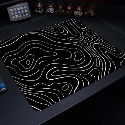 Fluid Mouse Pad 22X18 40X45 Square Computer Accessories Office Game Table Mats Rubber Anti-slip Mousepads Small Decor Desk Pads