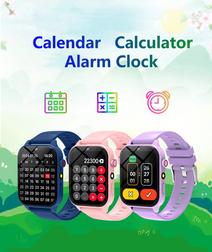SIMSONLAB New Camera Smart Watch For Kids Games HD Touch Screen Sleep Monitor Flashlight Alarm Clock Partner Birthday Gift Boy