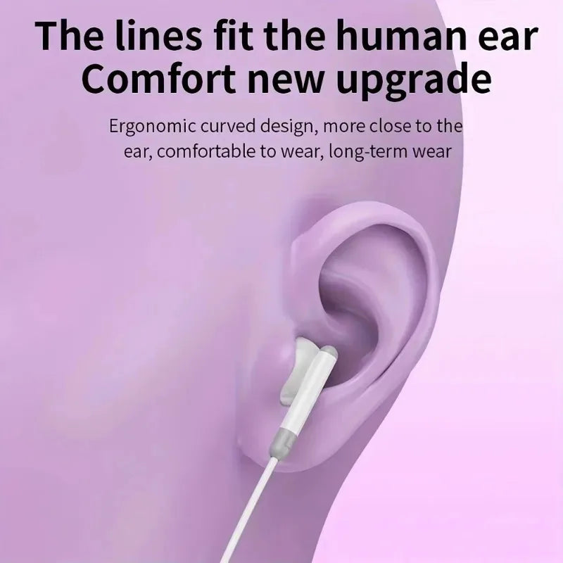 Original Wired Earphones For iPhone 17 16 15 Pro Max In-Ear Earbuds 14 13 12 Headphones For Samsung Xiaomi Headsets Accessories