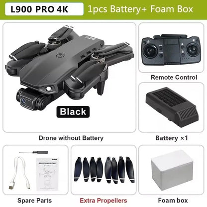 LYZRC Drone L900 Pro 4K Professional 5G GPS HD Dual Camera Photography Brushless Foldable Quadcopter RC Distance 1.2KM Rc Drones
