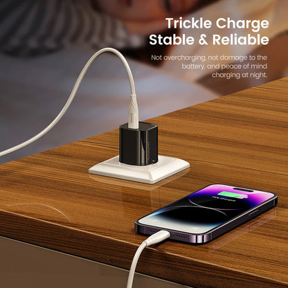 Toocki 20W Type C GaN Charger PD QC 3.0 Quick Charge USB Type C Phone Charger For iPhone 15 14 13 12 11 Pro Max iPad Charging