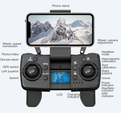 LYZRC Drone L900 Pro 4K Professional 5G GPS HD Dual Camera Photography Brushless Foldable Quadcopter RC Distance 1.2KM Rc Drones
