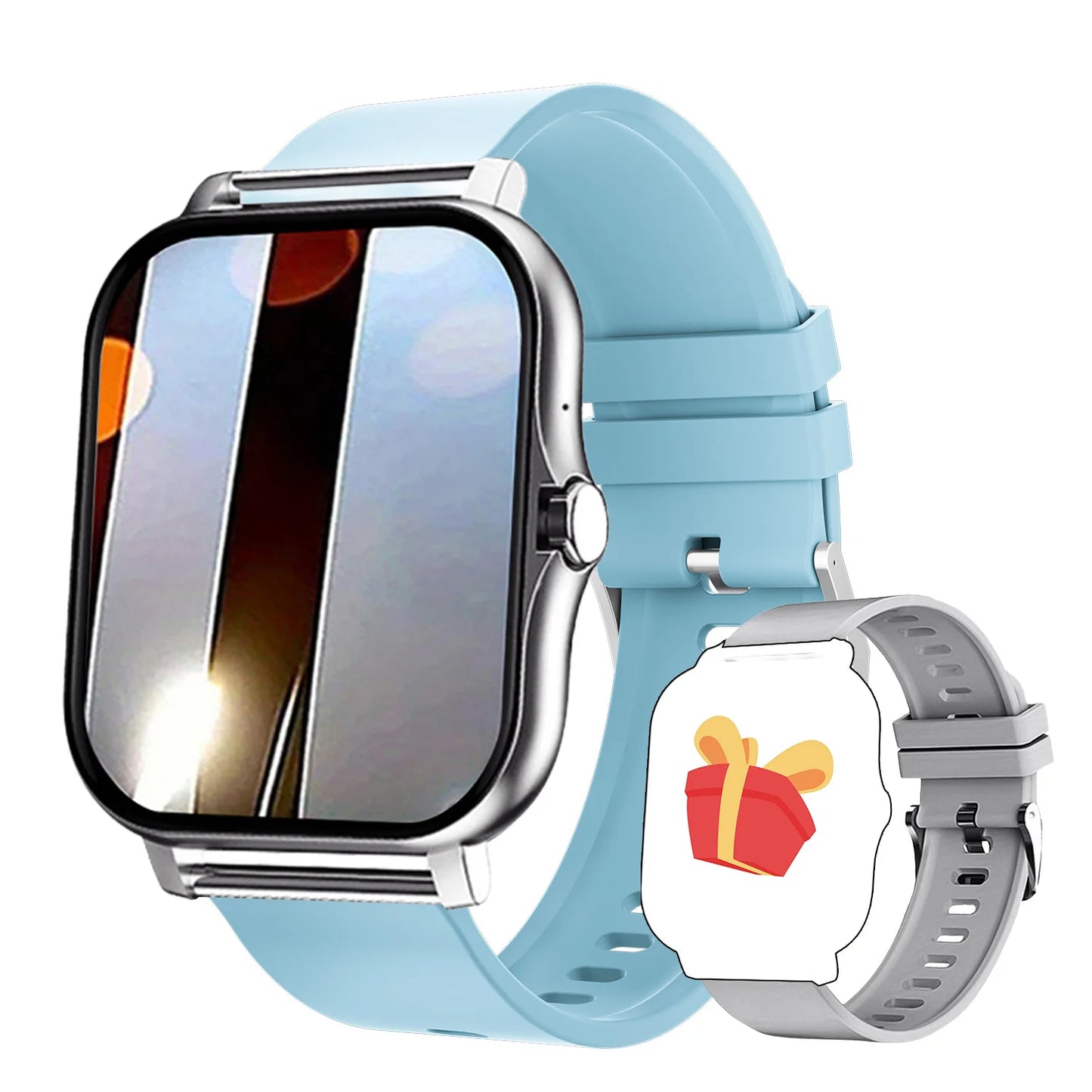 2023 Smart Watch Android Phone 1.44'' Inch Color Screen Bluetooth Call Blood Oxygen/Pressure Monitoring Smart Watch Women Men