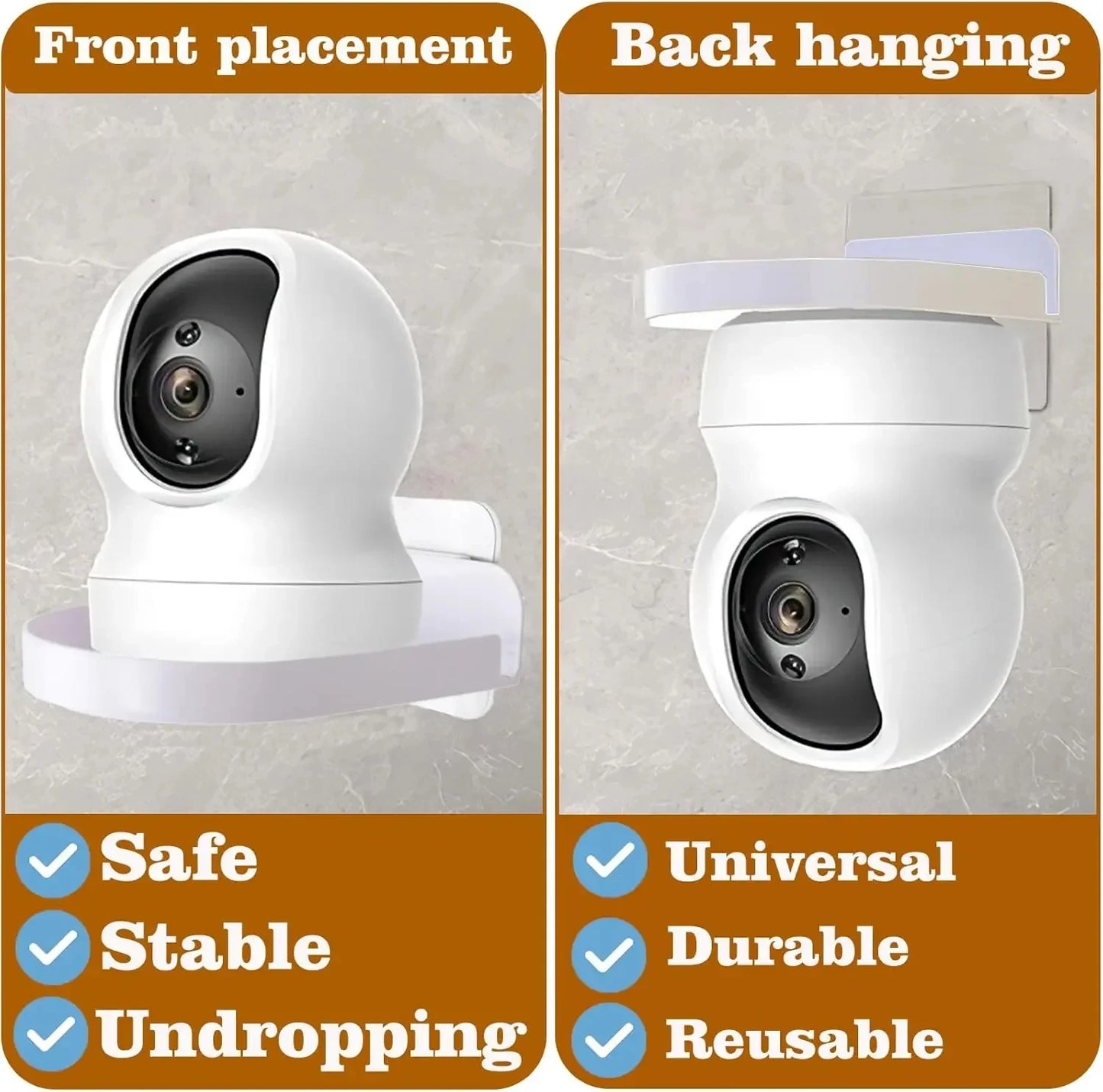 Camera Holders Wall-Mounted Monitoring Head Support Household Universal Wall Hanger Living Room Racks Tray Home Storage Holders