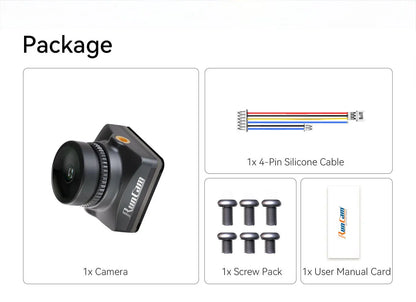 RunCam Phoenix 2 SP V5 Camera DC 5-36V Screen Ratio 4:3/16:9 7.5g 19*19*21mm Night View for RC FPV Racing Drones Toy Parts