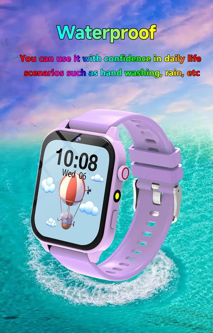 SIMSONLAB New Camera Smart Watch For Kids Games HD Touch Screen Sleep Monitor Flashlight Alarm Clock Partner Birthday Gift Boy